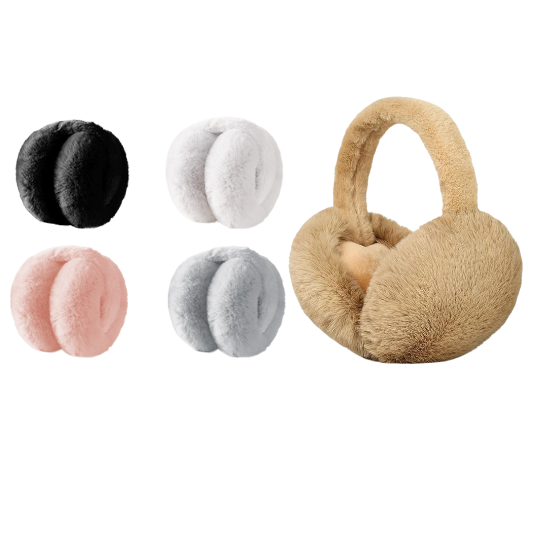 Faux Fur Winter Ear Muffs for Men and Women Cold Weather Headband