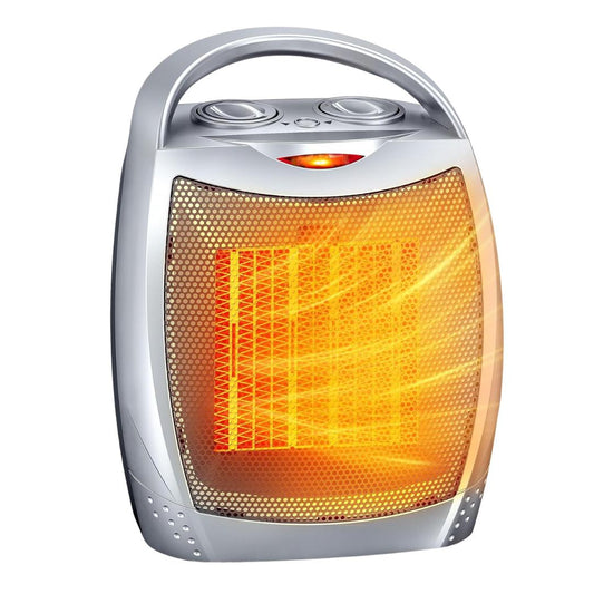 Ceramic Space Heater: Rapid Warmth with Adjustable Thermostat and Instant Heat Fan
