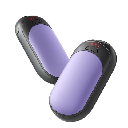 Rechargeable Aluminum Hand Warmer 2 Pack, USB-C, 3 Heat Mode