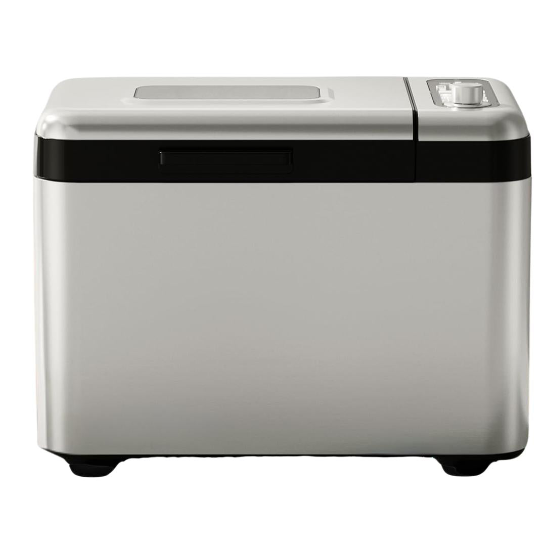 Silver Bread Maker: Extra-Large Capacity, 15 Automatic Settings, Programmable Timer