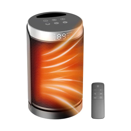 Space Heater: Quiet, Oscillating with Thermostat and Auto-Shutoff Timer